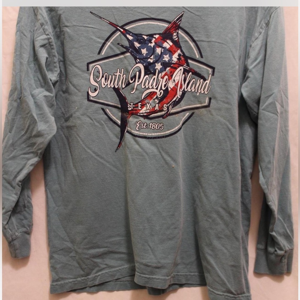 South Padre island blue long sleeve.